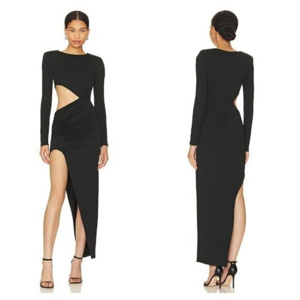 Superdown Dyana Cut Out Dress - Black